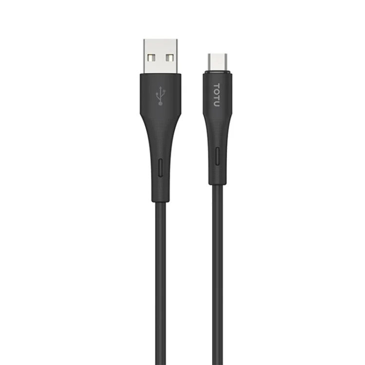 TOTU BM-007 Skin Sense Series USB to Micro-USB Silicone Data Cable, Length:1m, Length:2m