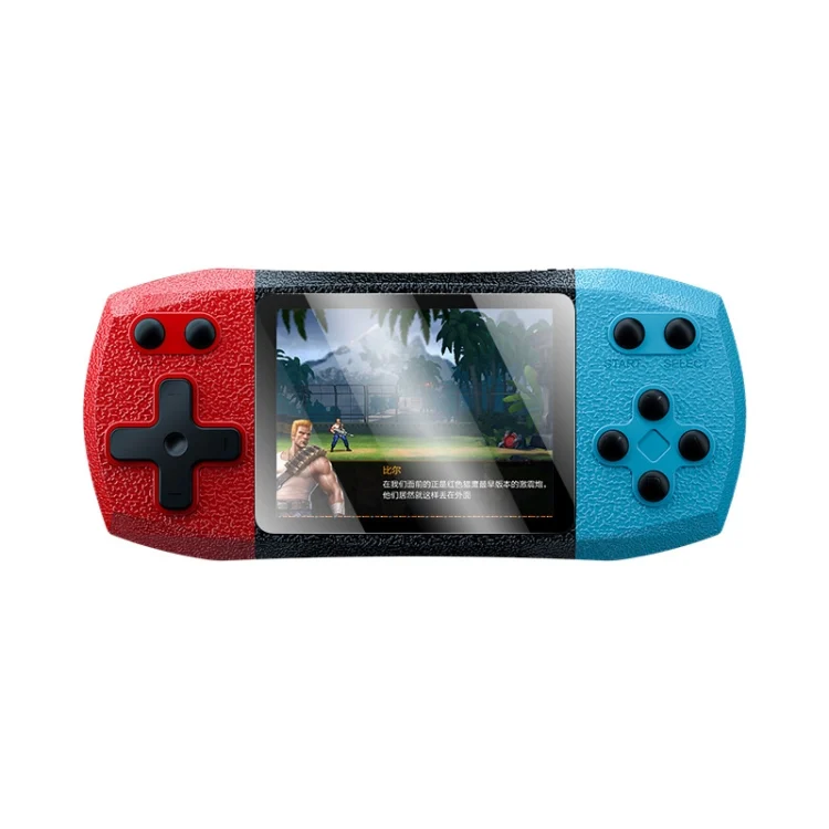 F1 3 Inch Horizontal Screen 620 In 1 Large Screen Pocket Console, Style:, Single Player Red Blue, Single Player Red Yellow, Single Player Black, Double Player Red Blue, Double Player Red Yellow...