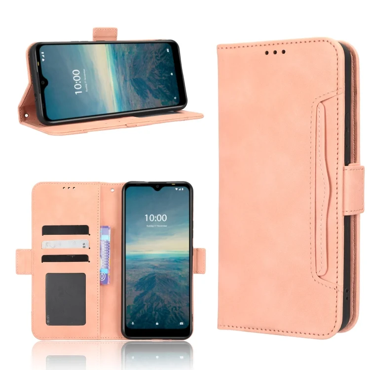 Skin Feel Calf Texture Card Slots Leather Phone Case, For Vodafone Smart V22, For Sharp Rouvo V, For Xiaomi Poco X5 5G / Redmi Note 12 5G, For OnePlus 11 5G