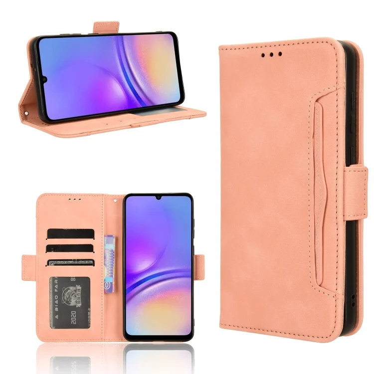 Skin Feel Calf Texture Card Slots Leather Phone Case, For Samsung Galaxy A05 4G, For Samsung Galaxy A05s 4G, For Samsung Galaxy M34 5G, For Samsung Galaxy A25 5G Global