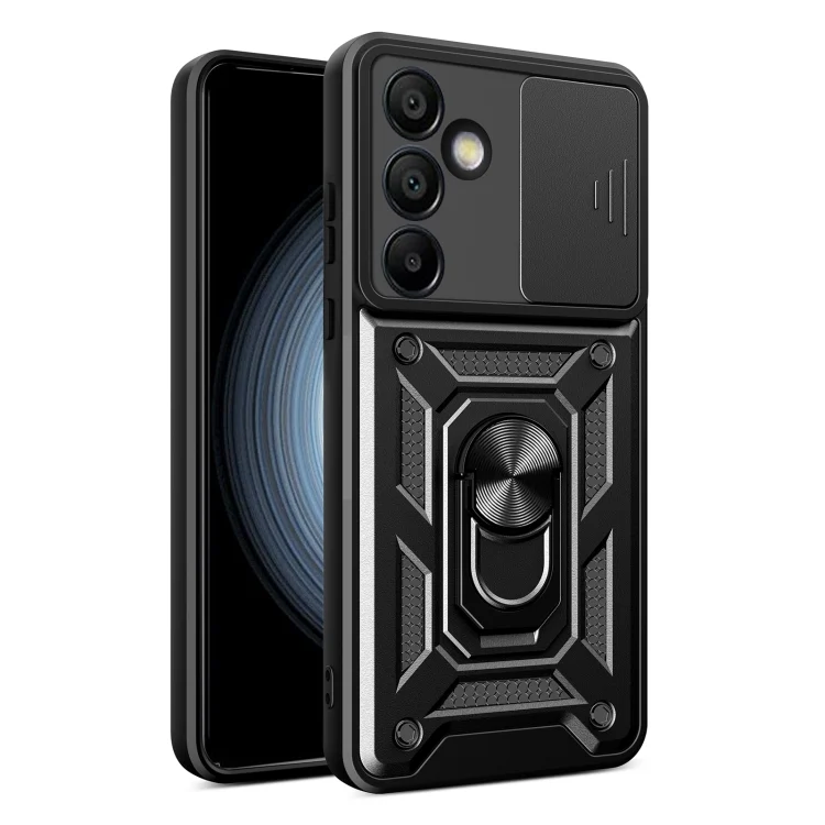 Sliding Camera Cover Design TPU+PC Phone Case, For Samsung Galaxy S24 FE 5G, For Samsung Galaxy A55 5G