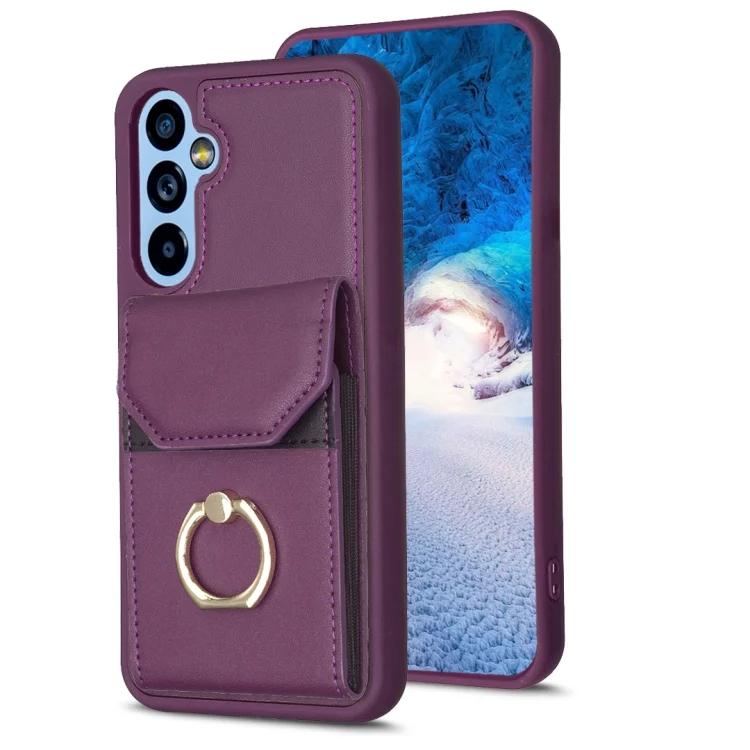 BF29 Organ Card Bag Ring Holder Phone Case, For Samsung Galaxy A14 4G/5G, For Samsung Galaxy A34 5G, For Samsung Galaxy A54 5G, For Samsung Galaxy S23 Ultra 5G