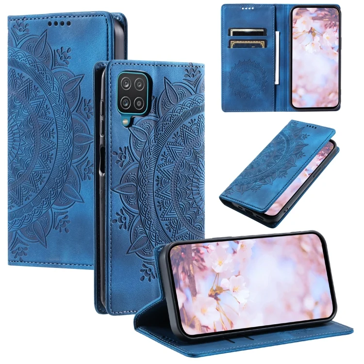 Totem Embossed Magnetic Leather Phone Case, For Samsung Galaxy A12 5G/M12/F12, For Samsung Galaxy A13 4G / 5G, For Samsung Galaxy S20 FE 4G / 5G
