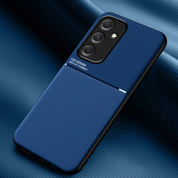 Classic Tilt Strip Grain Magnetic Shockproof PC + TPU Phone Case, For Samsung Galaxy A55, For Samsung Galaxy A35 5G, For Samsung Galaxy S24 Ultra 5G, For Samsung Galaxy S24+ 5G...