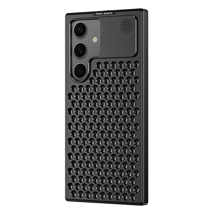 R-JUST RJ58 Aromatherapy Metal Cooling Phone Case, For Samsung Galaxy S24 Ultra 5G, For Samsung Galaxy S24+ 5G, For Samsung Galaxy S24 5G, For Samsung Galaxy S23 Ultra 5G...