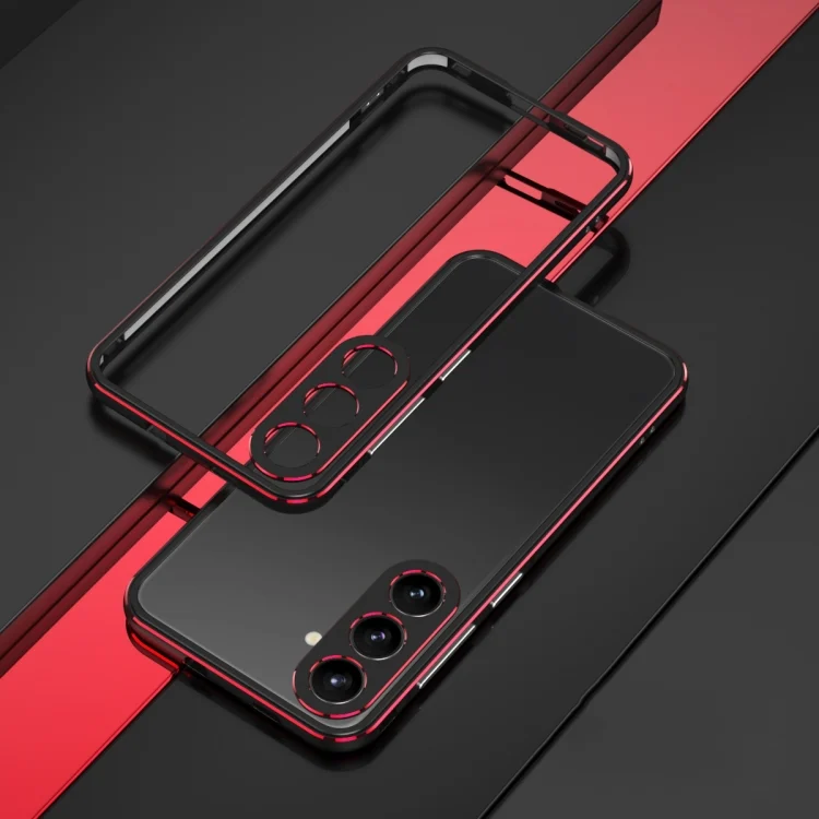 Aurora Series Lens Protector + Metal Frame Phone Case, For Samsung Galaxy S24 5G