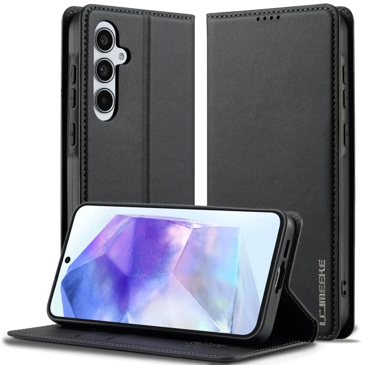 LC.IMEEKE L1 Series Frosted Fine Texture PU Phone Case, For Samsung Galaxy S24 FE 5G, For Samsung Galaxy S24 Ultra 5G, For Samsung Galaxy S24+ 5G, For Samsung Galaxy S24 5G