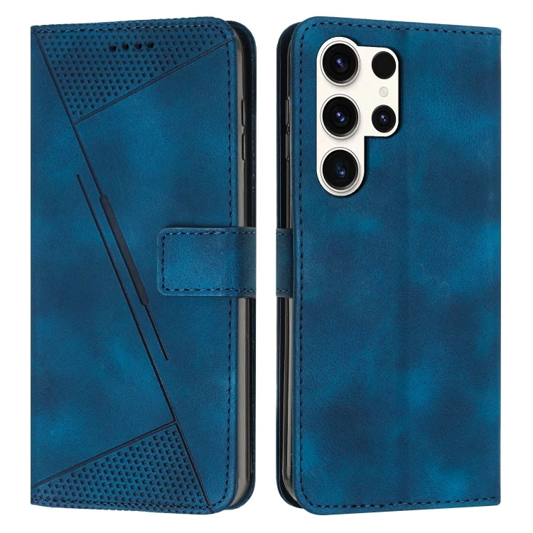 Dream Triangle Leather Phone Case with Long Lanyard, For Samsung Galaxy S25 Ultra 5G