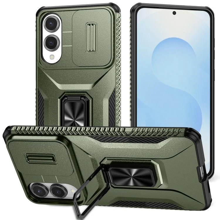 Sliding Camshield Holder Phone Case, For Samsung Galaxy S25 Edge 5G, For Samsung Galaxy S25 Ultra 5G
