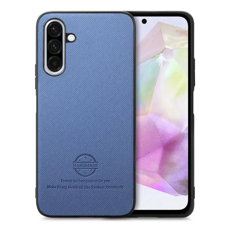 Twill Fabric Leather Skin Back Phone Case, For Samsung Galaxy A56 5G, For Samsung Galaxy A26